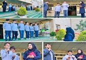 اجرای برنامه صبحگاه با زبان انگلیسی